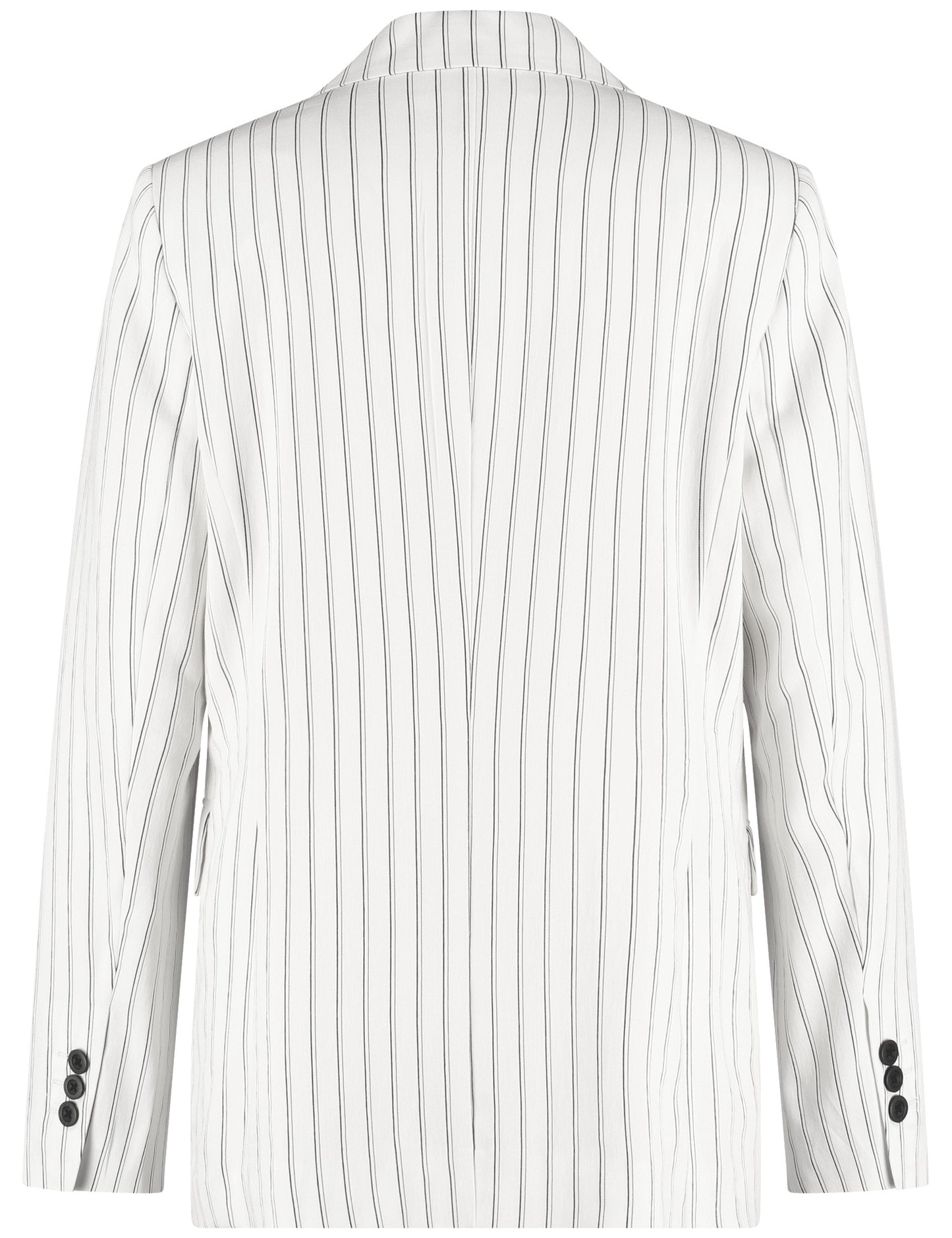 Classic Blazer with Pinstripes