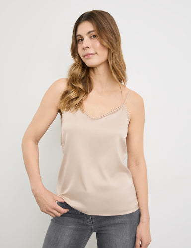 Top with Fabric Panelling