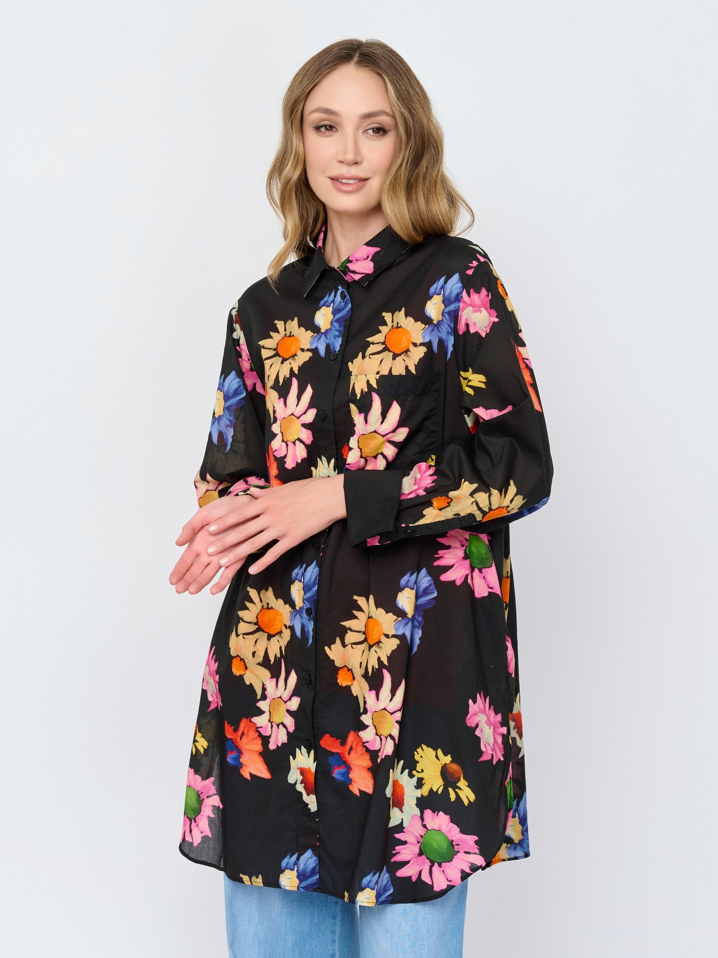 Floral Print Blouse