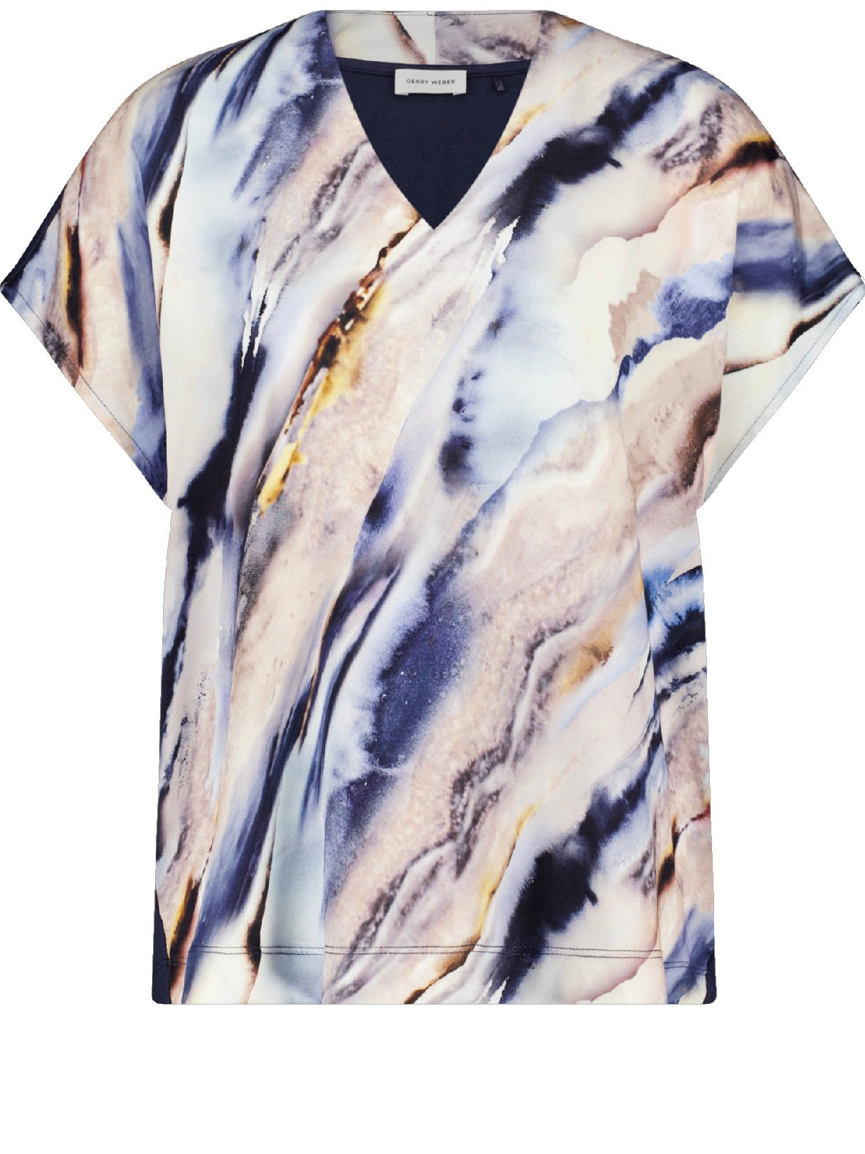 Top with Silky Front