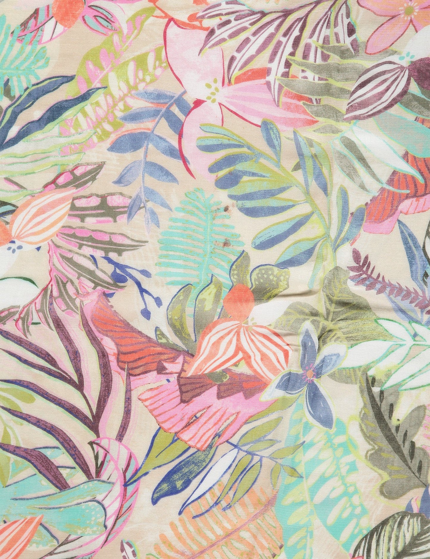 Scarf with Floral Print
