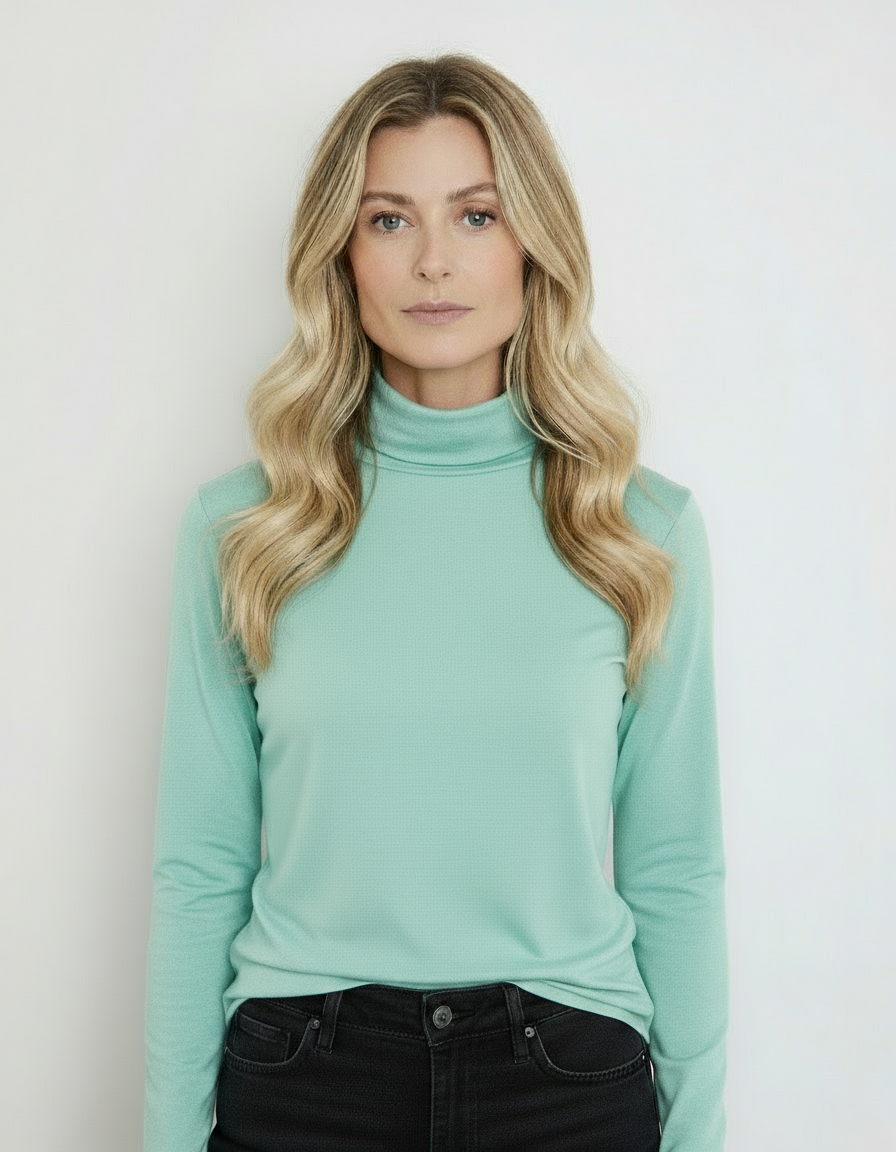 Turtleneck Top