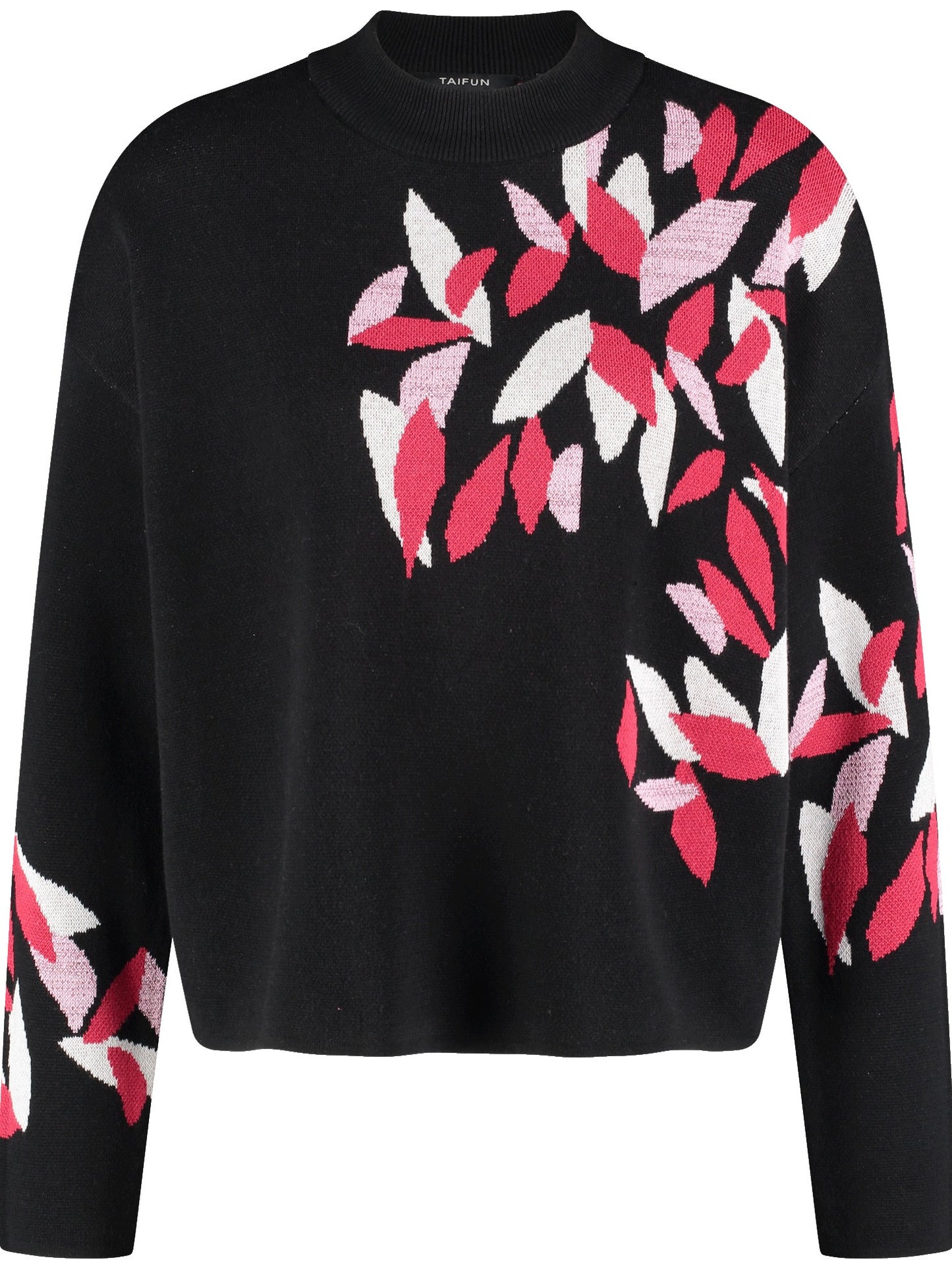 Pullover with Artistic Motif