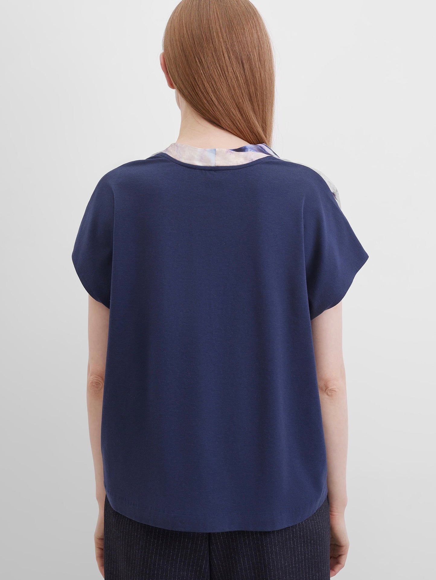 Top with Silky Front