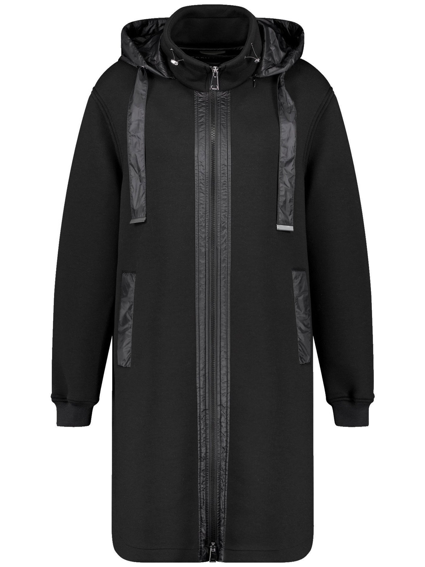 Coat with Detachable Hood