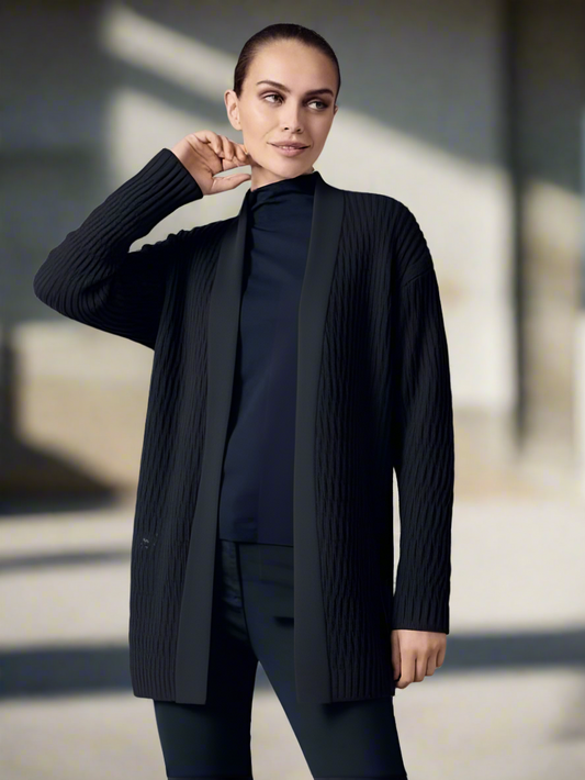 Knit Cardigan in Navy