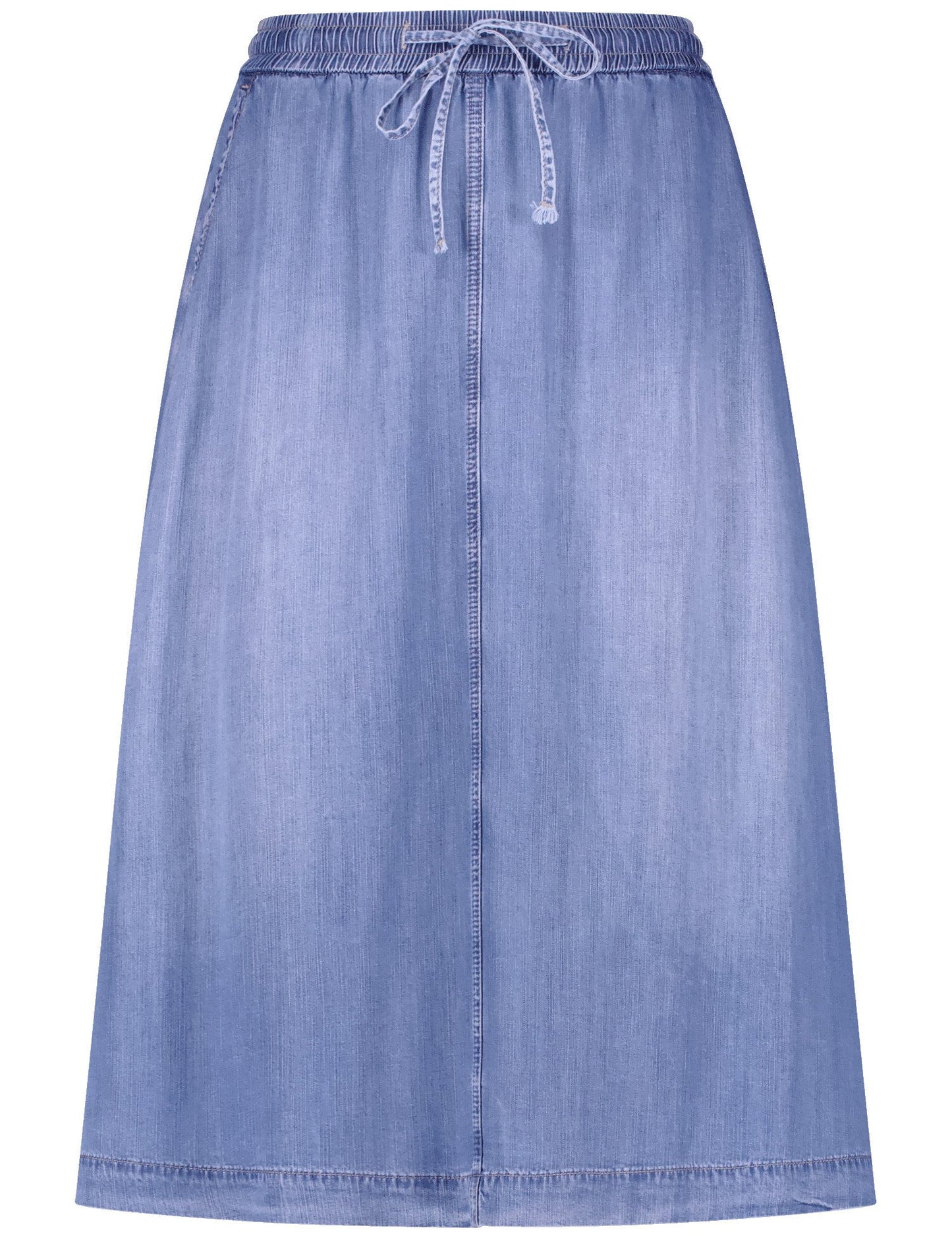 Pull-on Jean Skirt