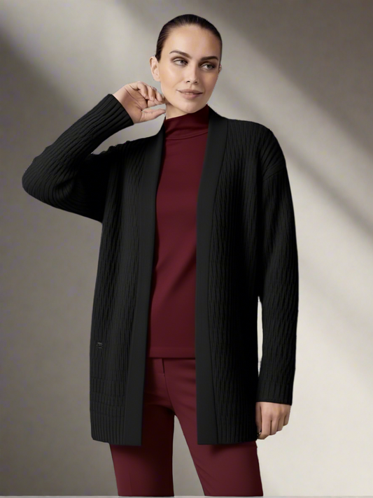 Knit Cardigan in Black