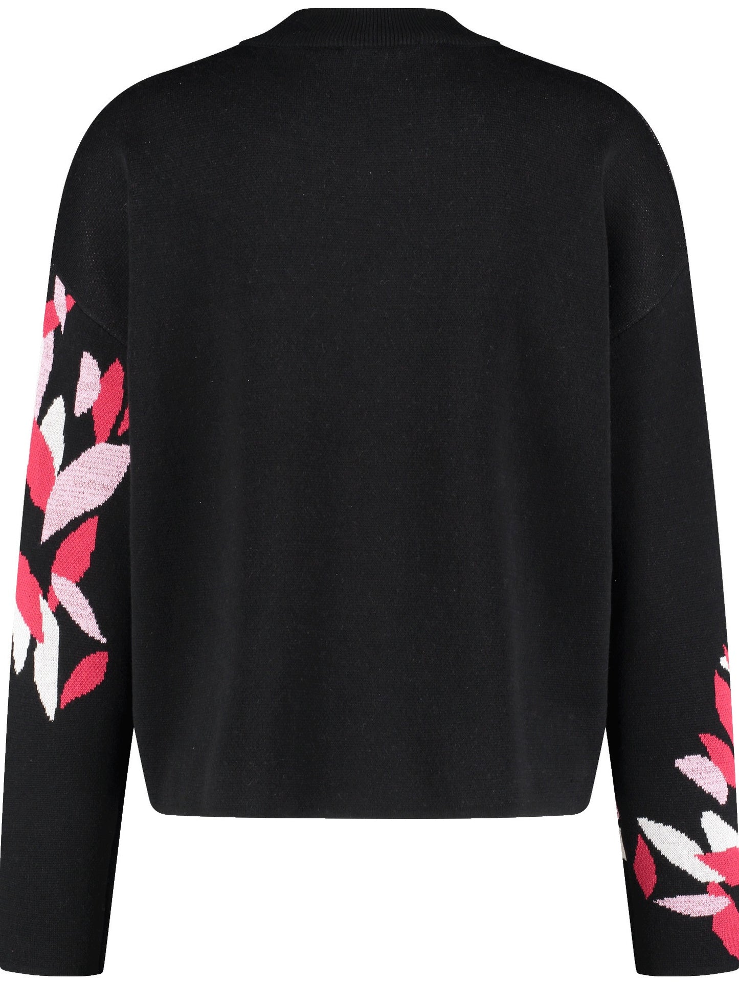 Pullover with Artistic Motif