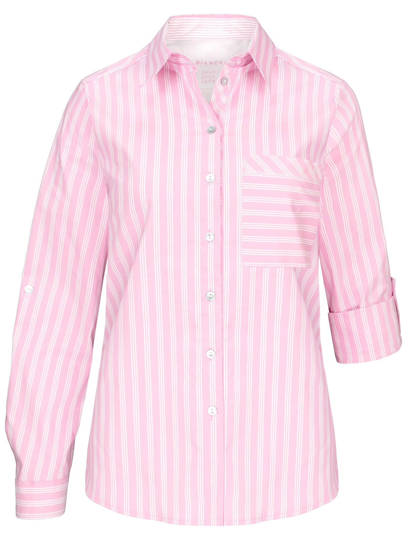 Blouse with Stripes