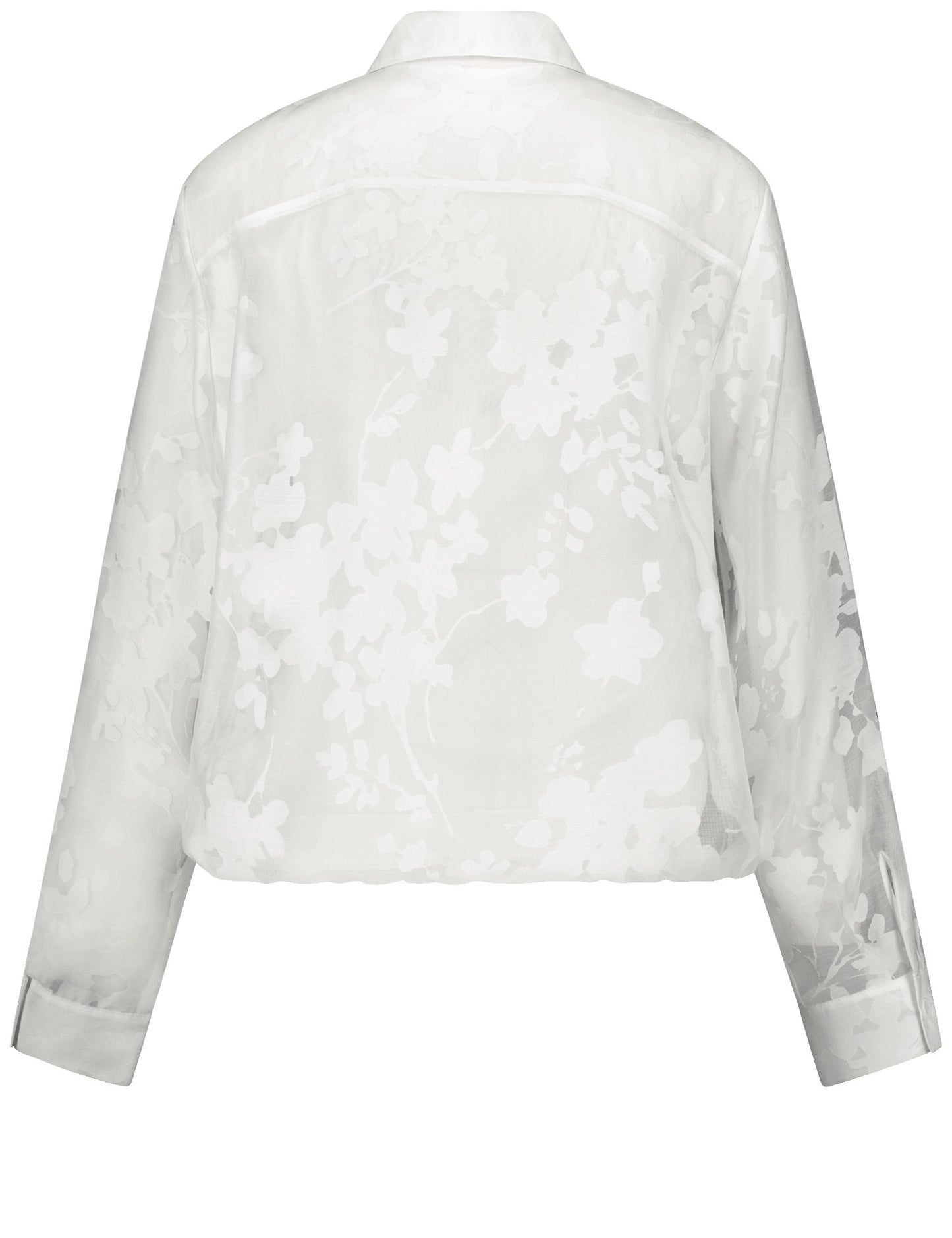 Jacket with a Floral Pattern