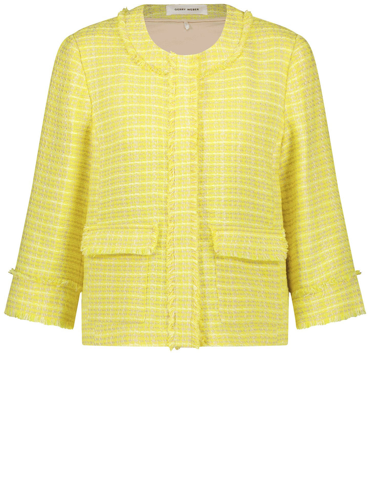Jacket with Fringe Edges