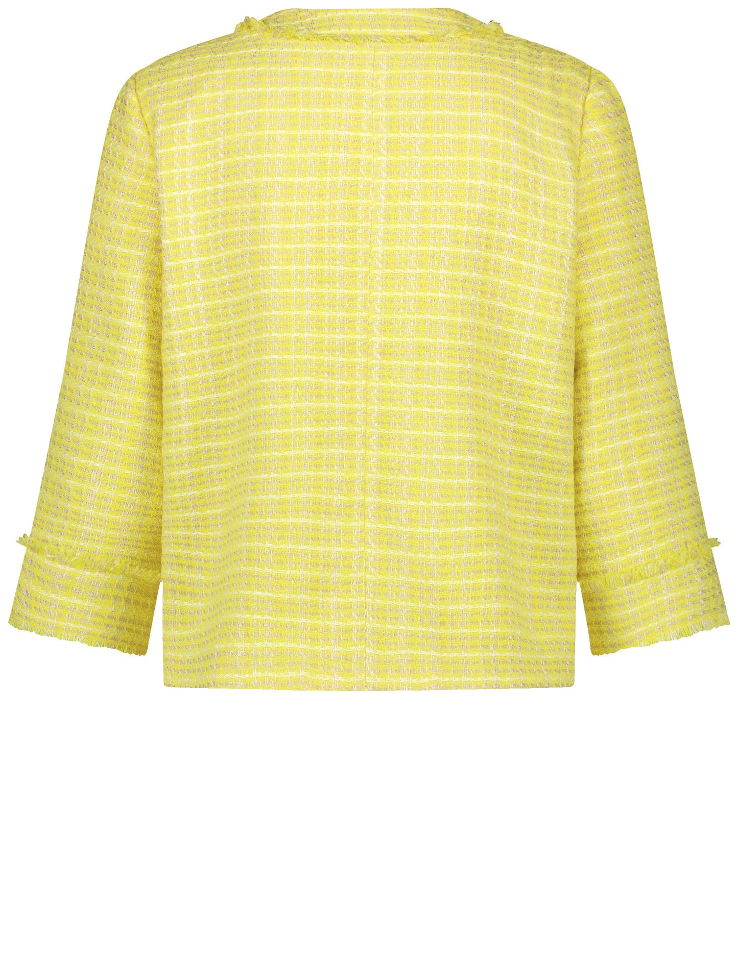 Jacket with Fringe Edges