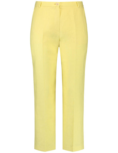 Trousers with Pressed Pleats*