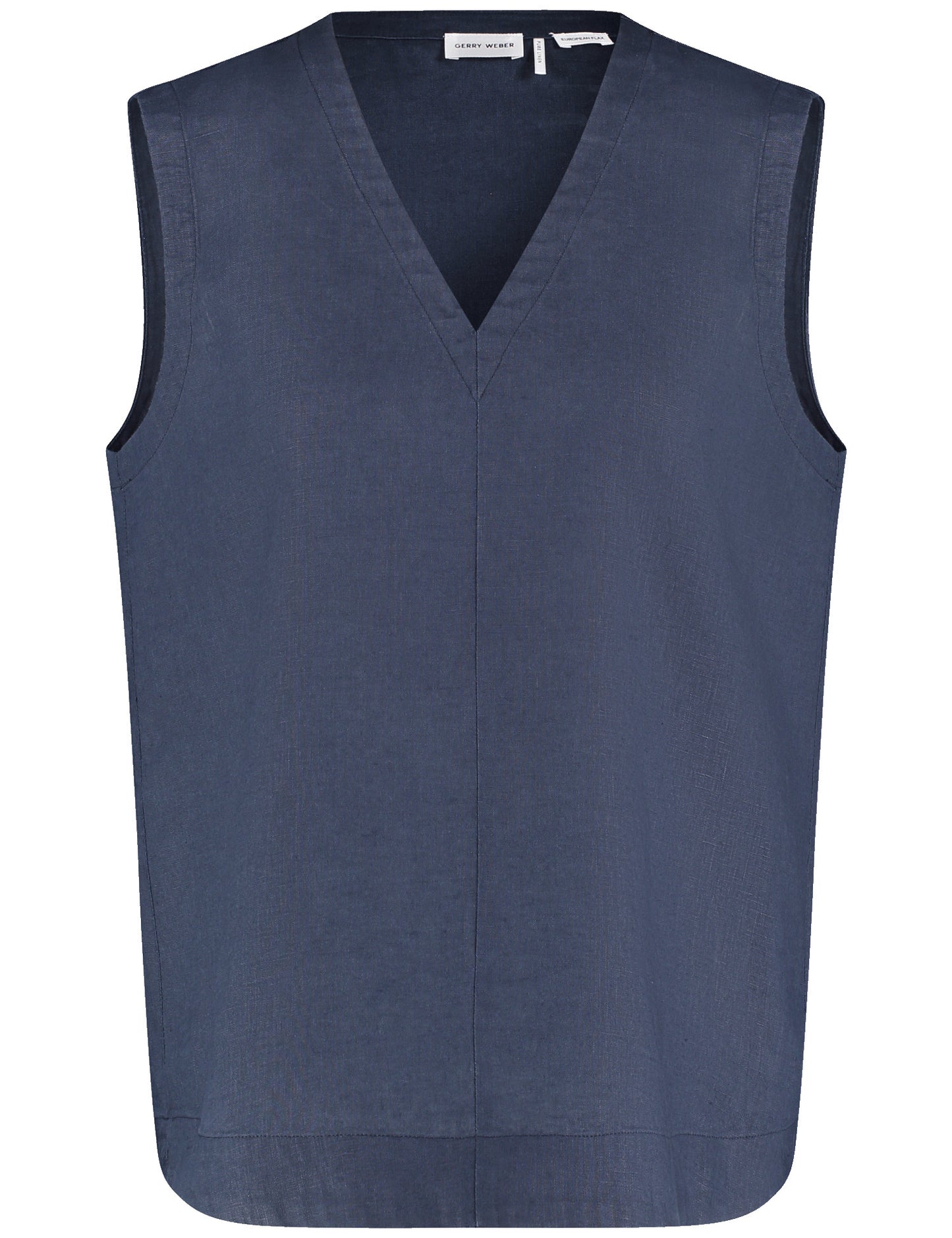 Sleeveless Linen Blouse