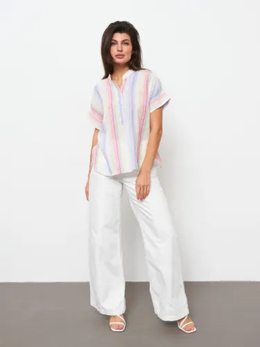 Pastel Striped Blouse