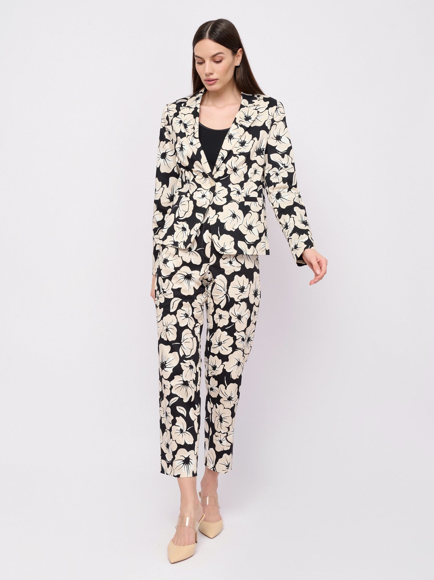 Cotton Blend Blazer