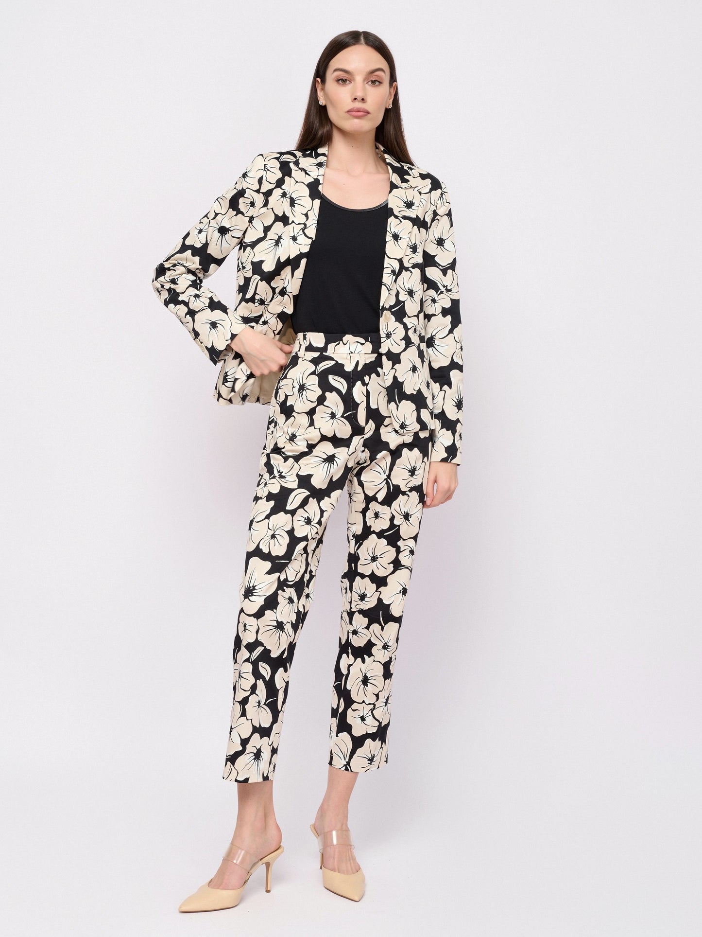 Cotton Blend Blazer