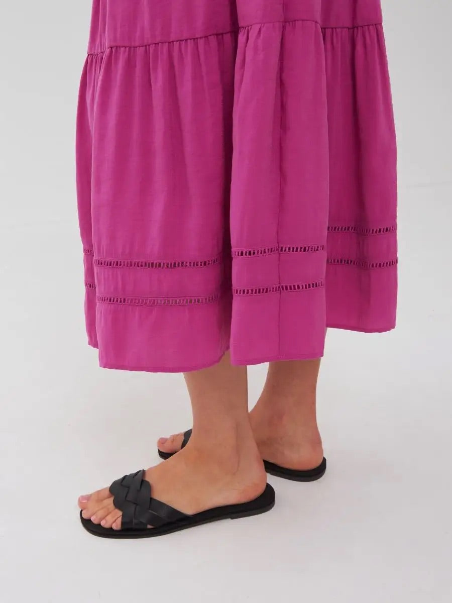 Skirt in a Tiered Style