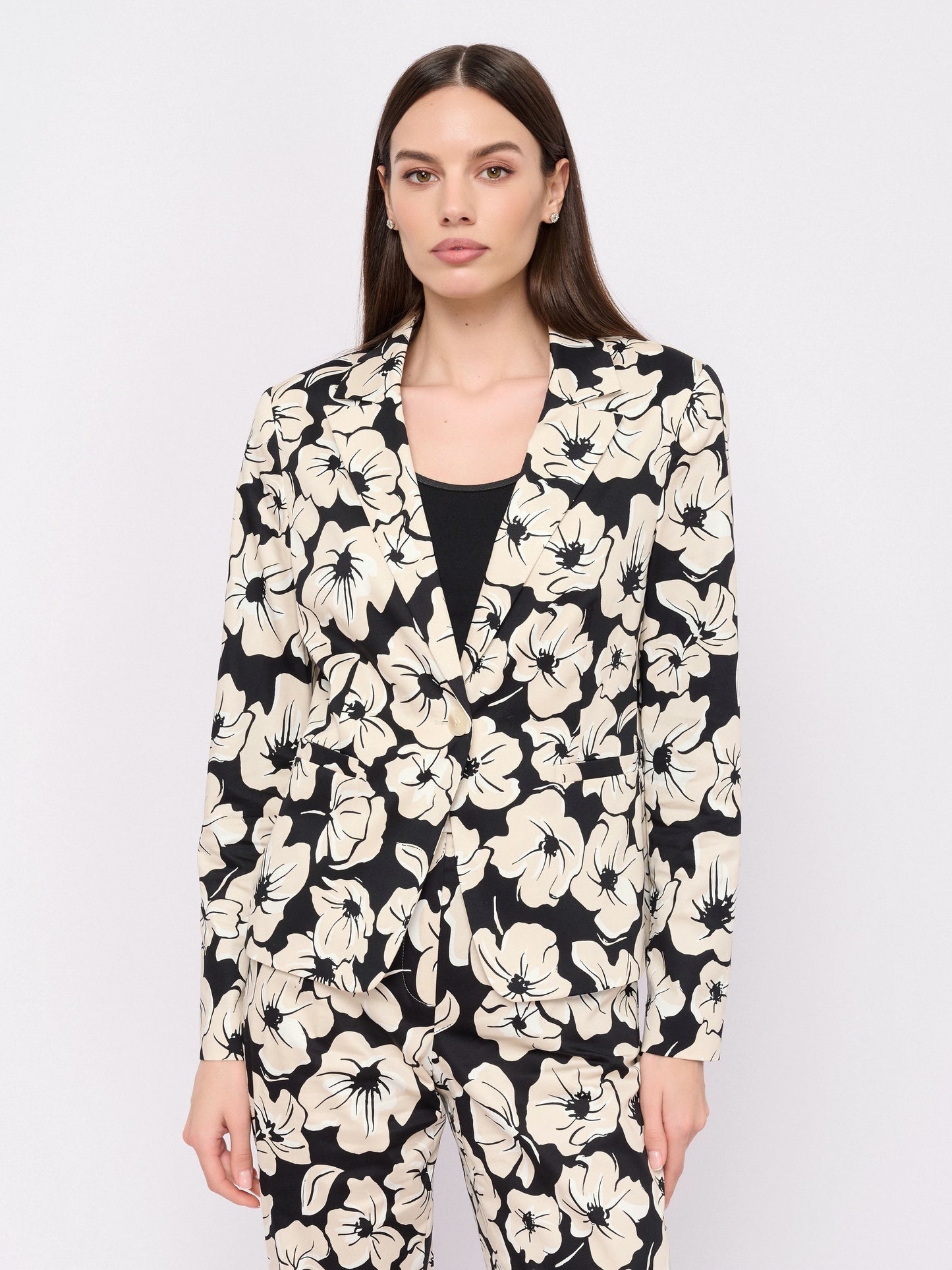 Cotton Blend Blazer
