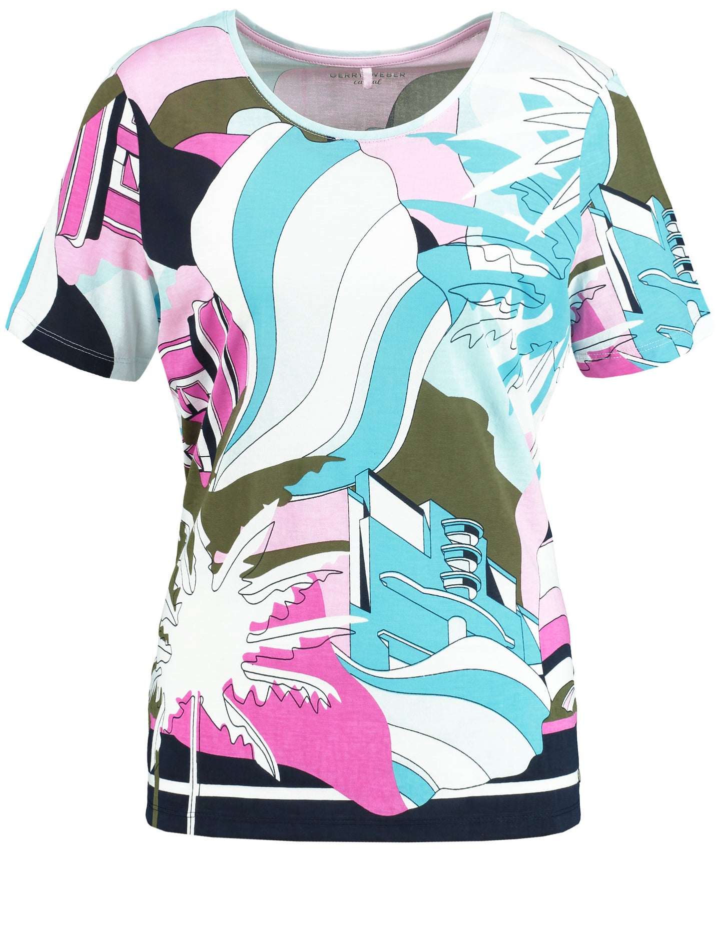 Top with Print - ELIZABETH SCHINDLER