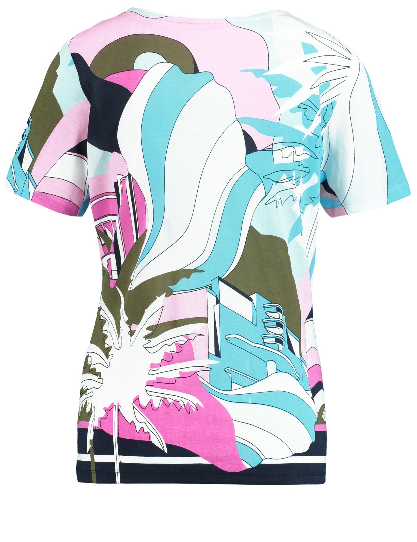 Top with Print - ELIZABETH SCHINDLER