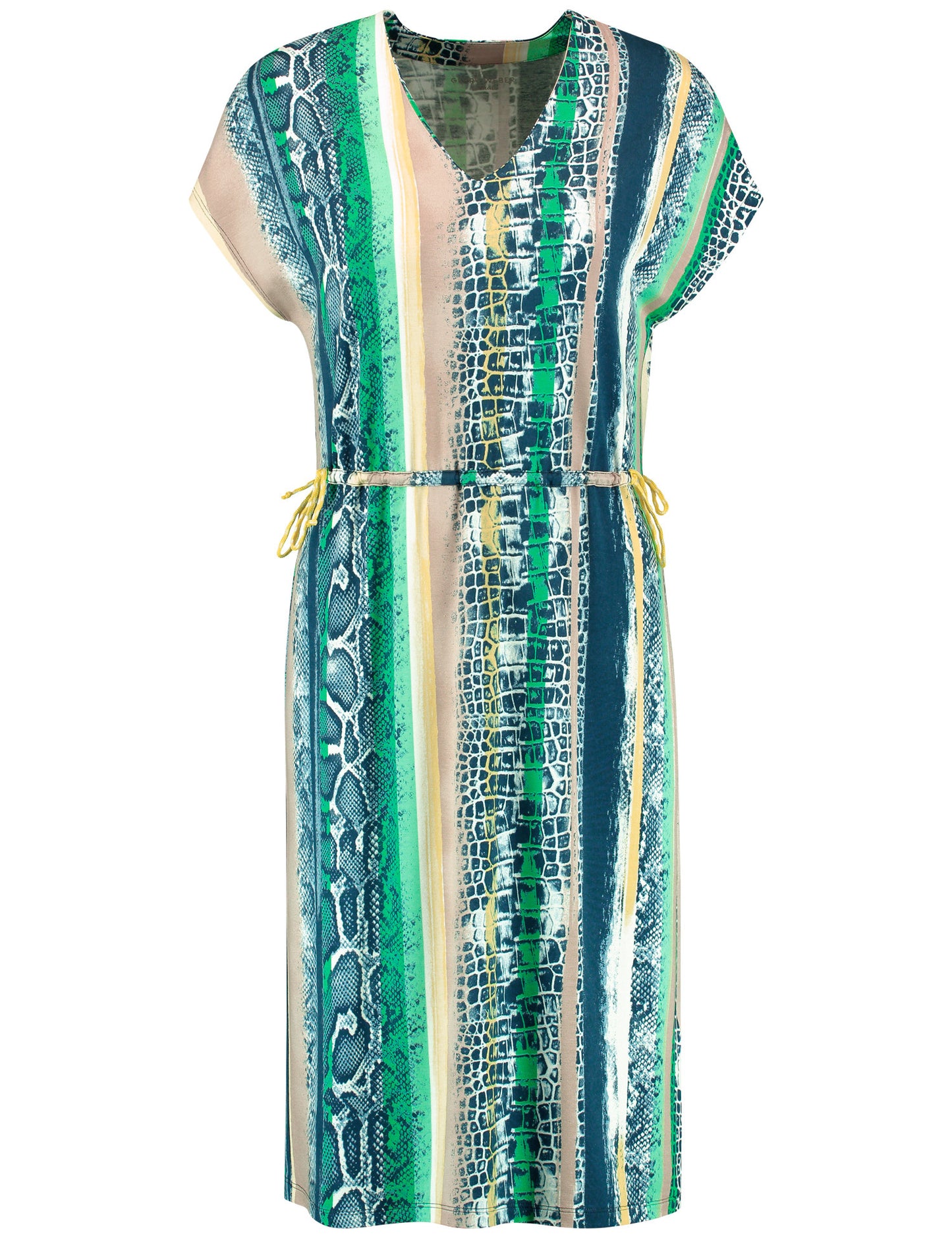 Dress with Drawstring Waist - ELIZABETH SCHINDLER