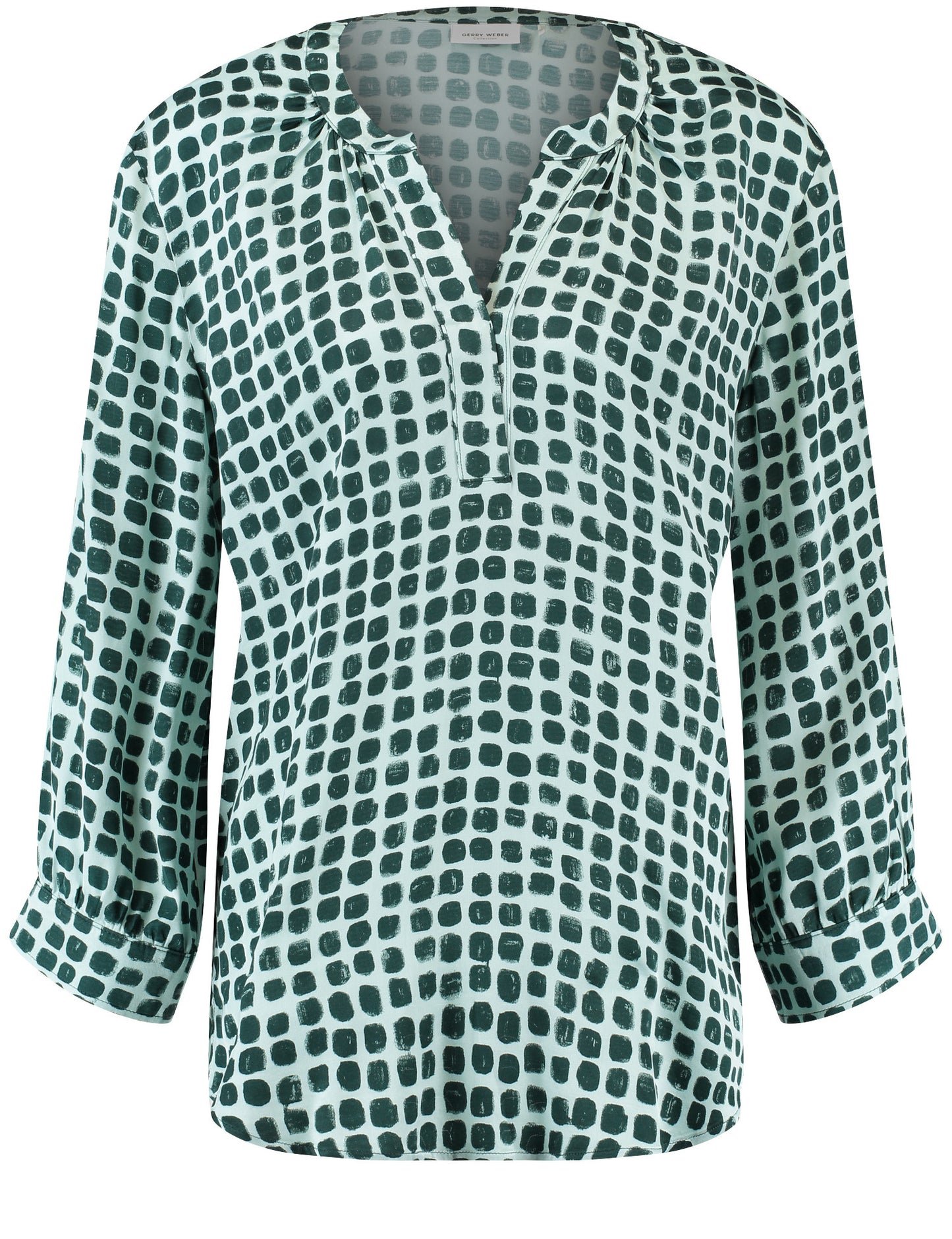 Blouse in a Checked Pattern