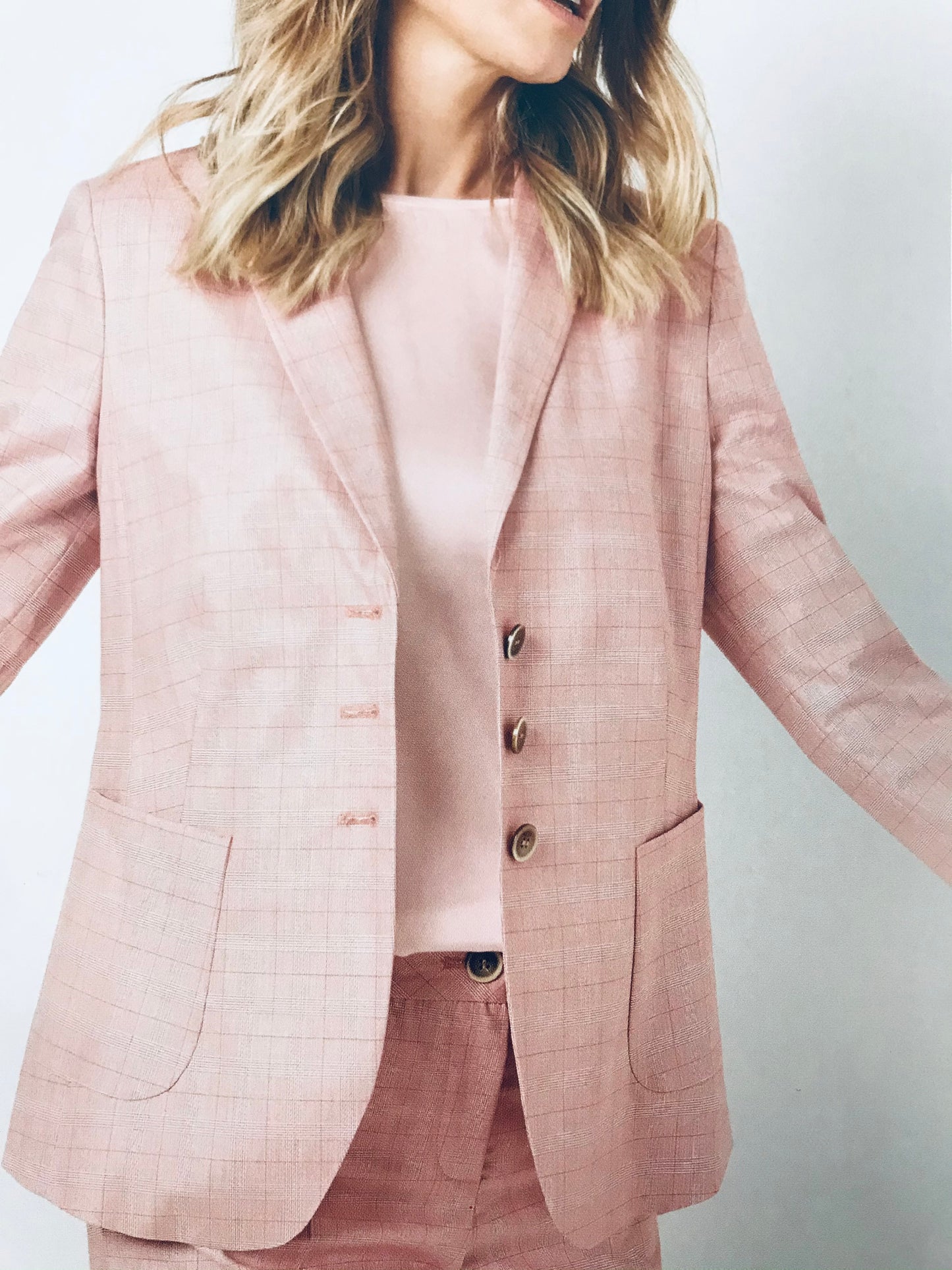 Check Blazer - ELIZABETH SCHINDLER
