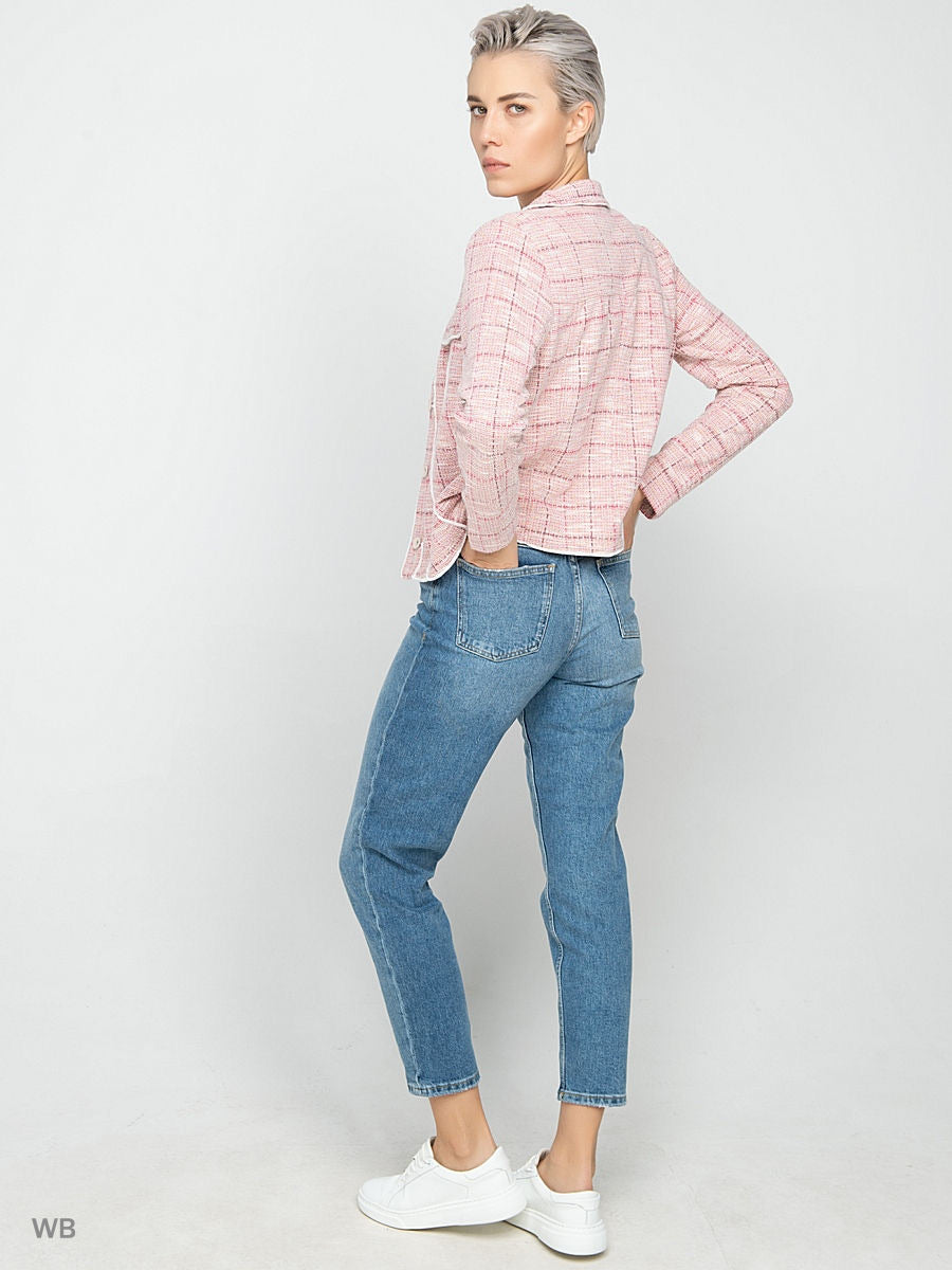 Jacket with a Collar - ELIZABETH SCHINDLER