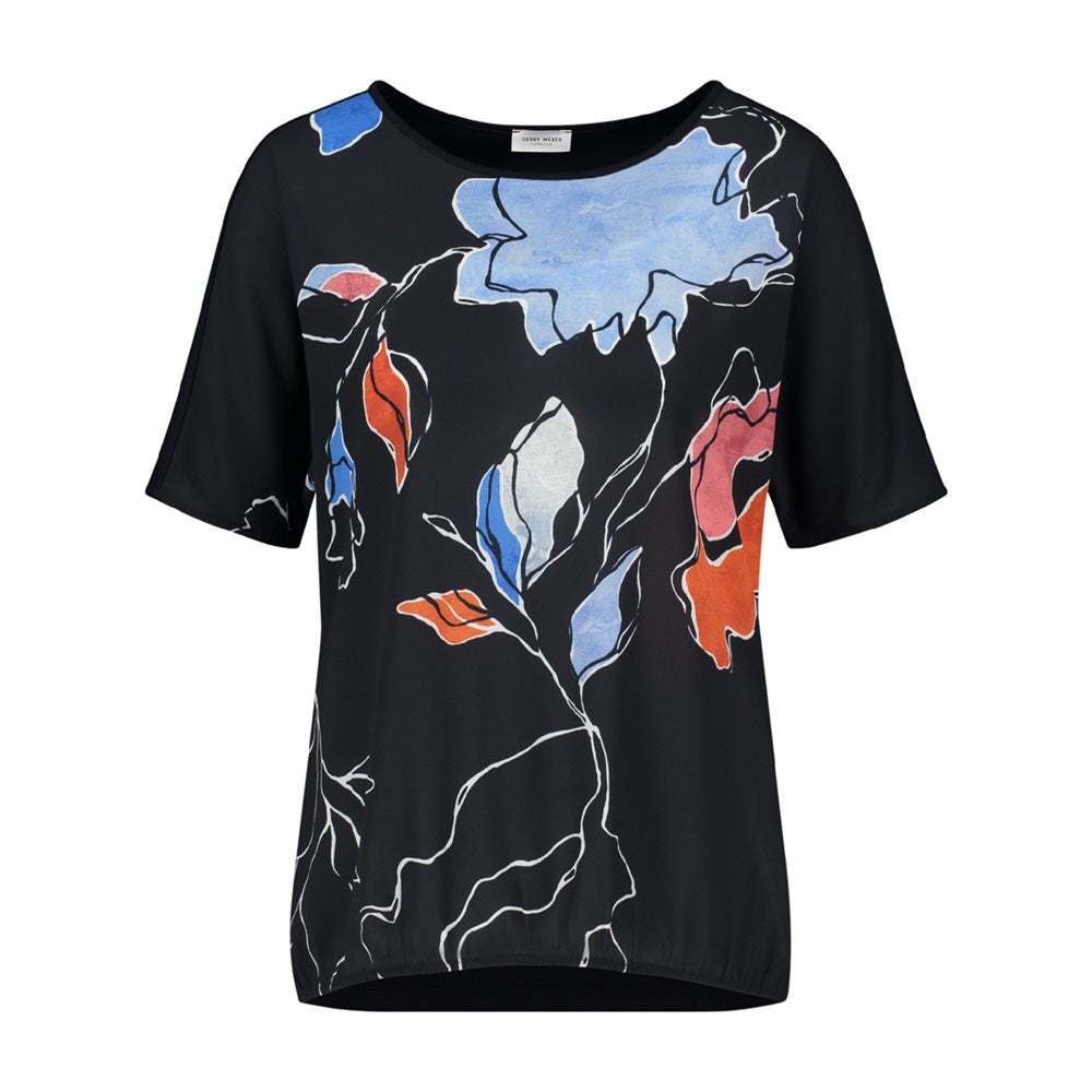 Top with Print - ELIZABETH SCHINDLER