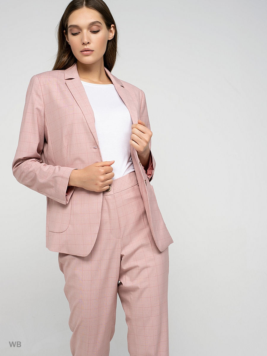 Check Blazer - ELIZABETH SCHINDLER