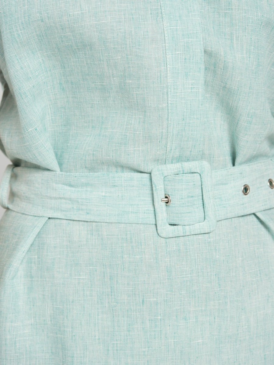 Linen Blend Dress