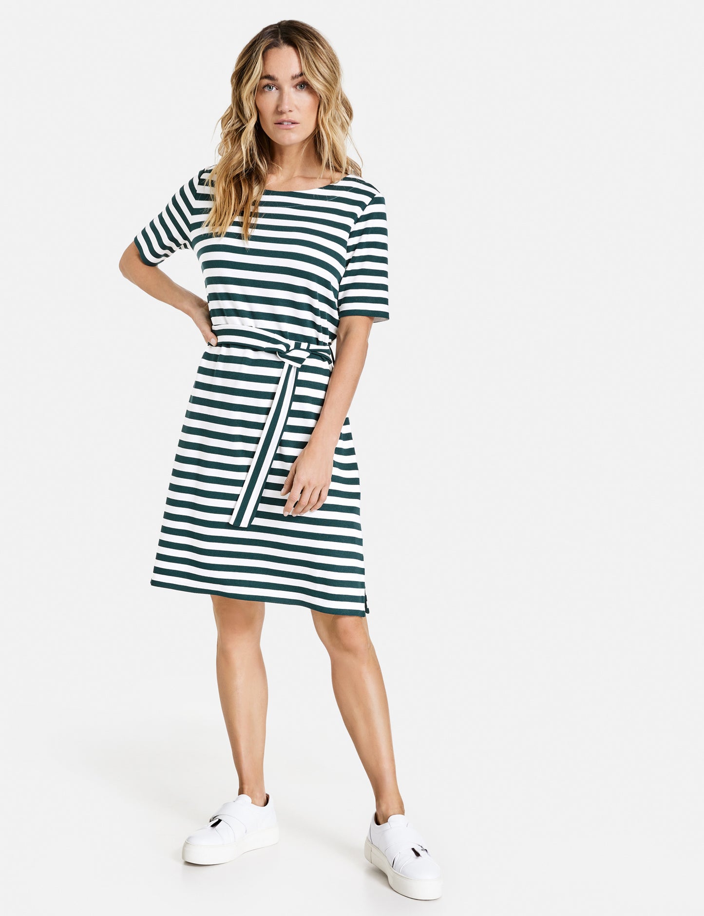 Dress with Stripes