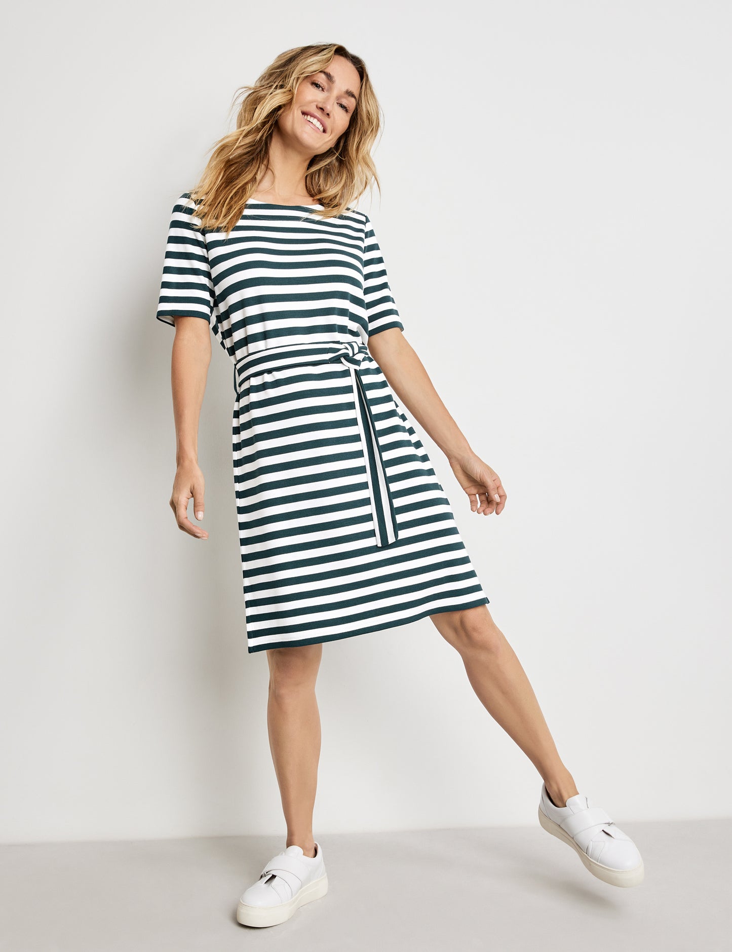 Dress with Stripes