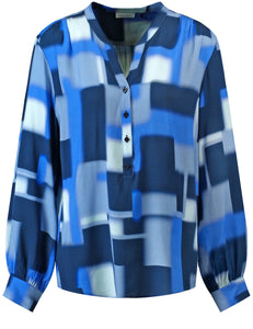 Flowing Blouse with Print