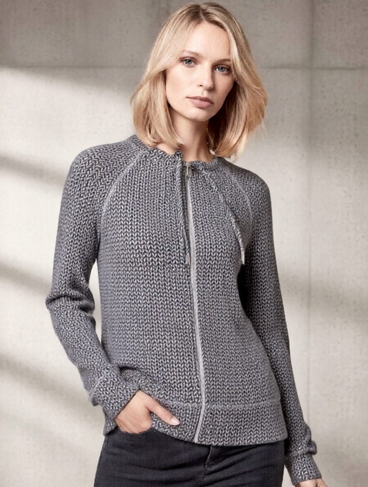 NEW Zippered Cardigan