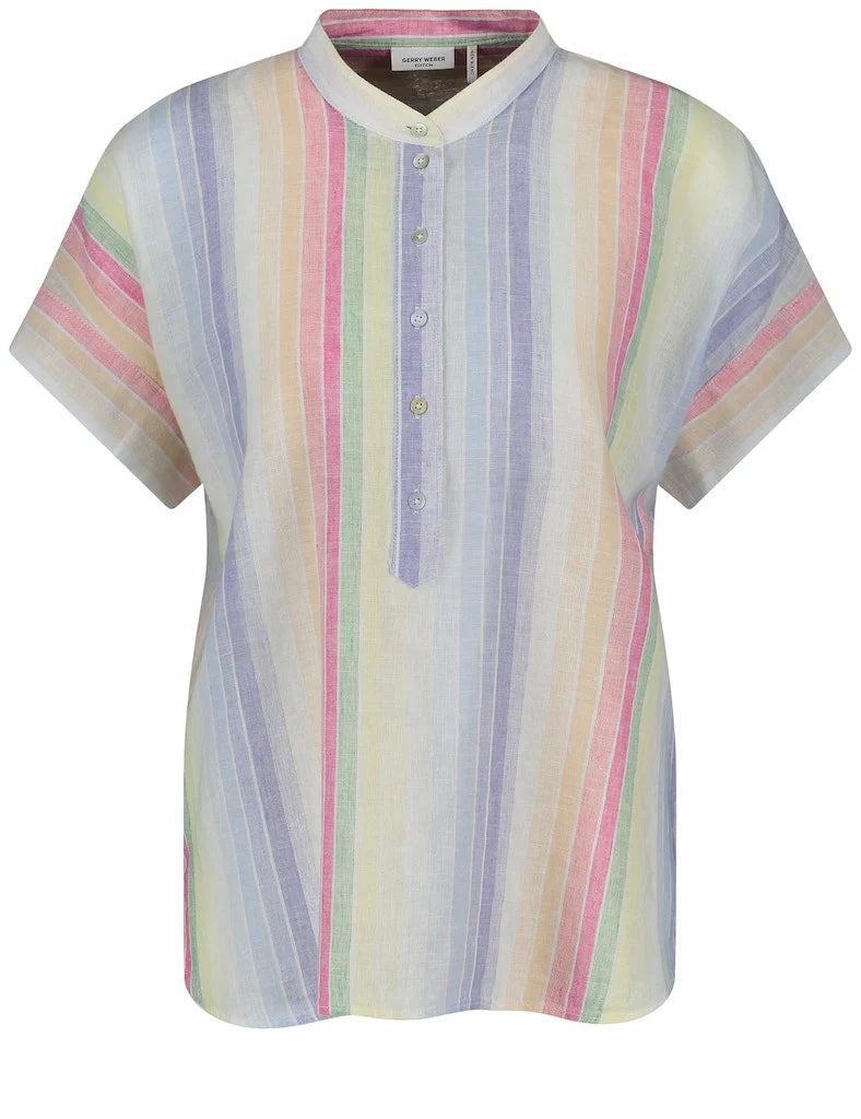 Pastel Striped Blouse