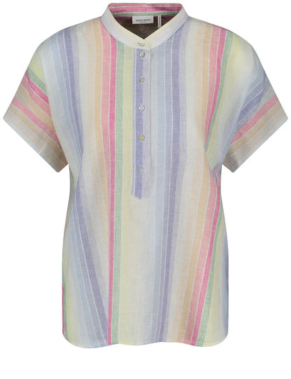 Pastel Striped Blouse