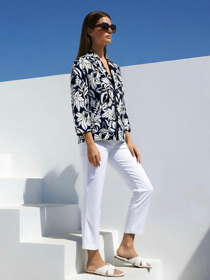 Cotton Blend Jacket - GERRY WEBER