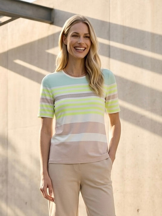 NEW Top with Stripes