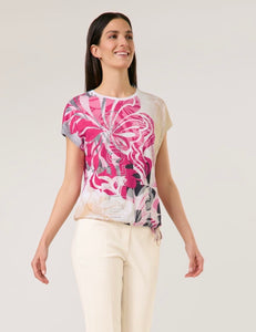 Casual Top with Drawstring