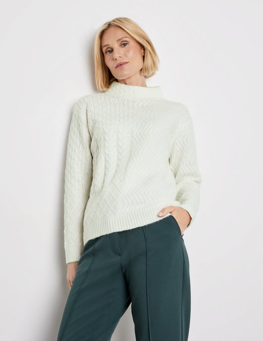 Textured Knit Pullover