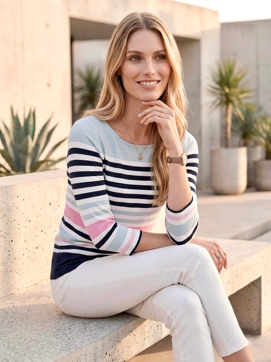 NEW Top with Stripes - GERRY WEBER