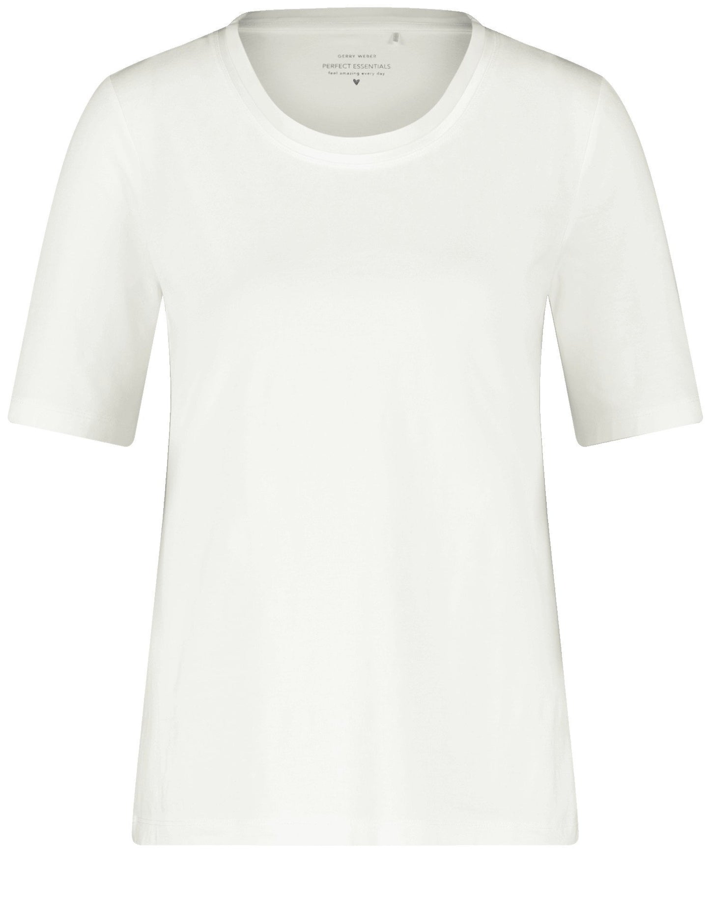 Top with Chiffon Trim
