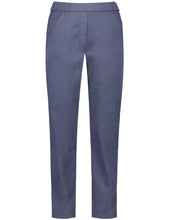 Pull-on Cotton Pant — Navy