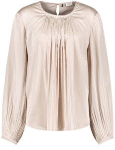 Flowing Pleated Blouse