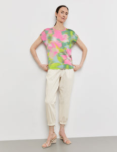 Top with Fabric Panelling
