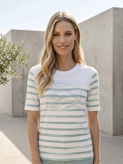 NEW Top with Stripes