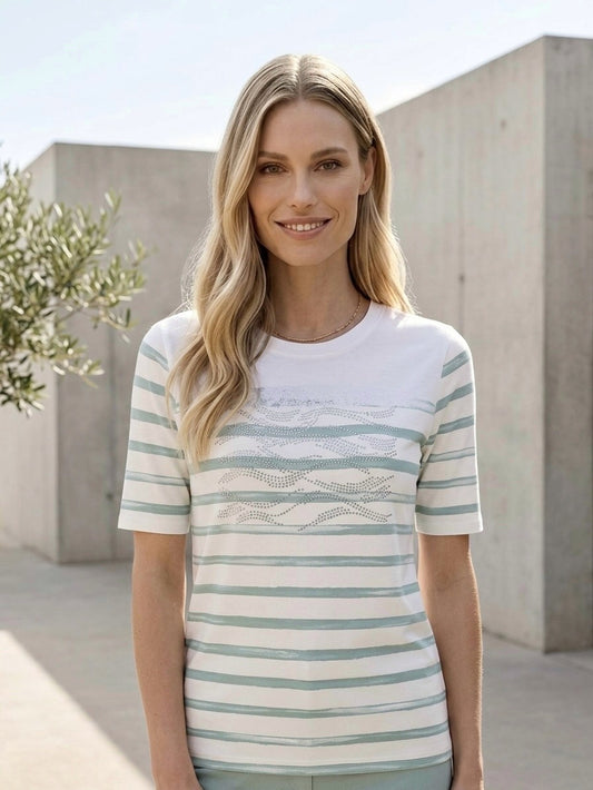 NEW Top with Stripes